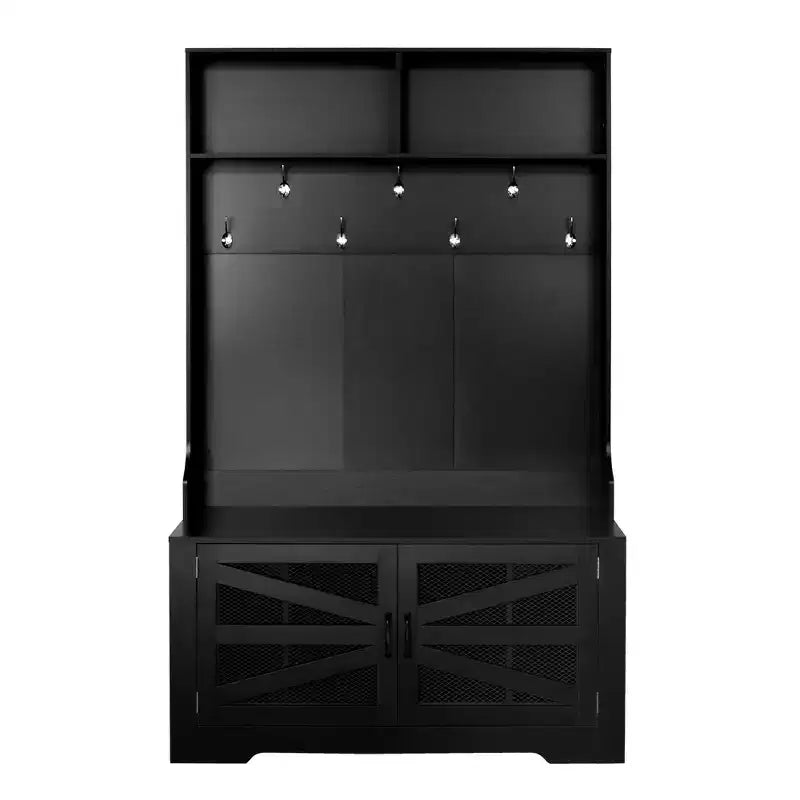 Banc d'entrée avec porte-manteau, Meuble d'entrée design