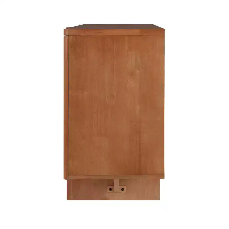 Buffet en bois moderne minimaliste avec rangement polyvalent