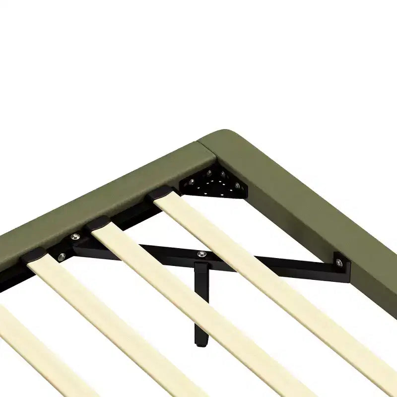 Lit Plateforme Flottant Grand Format avec Lumières LED, Cuir PU, Construction Robuste et Esthétique Moderne