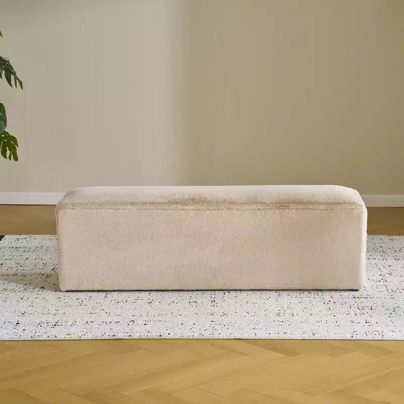 Christopher Knight Home Annette Modern Upholstered Long Ottoman
