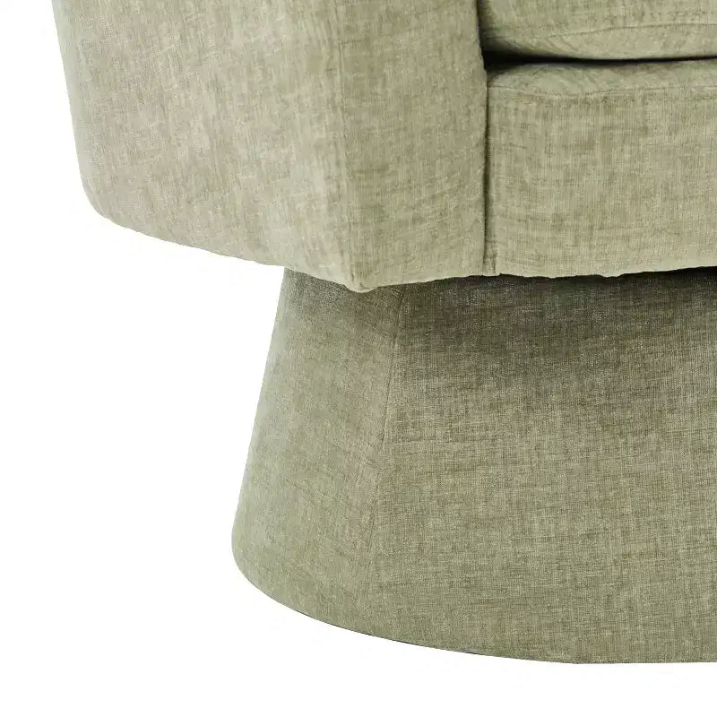 Fauteuil pivotant contemporain 360 en chenille