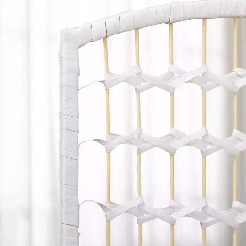 Paravent pliable à 4 panneaux, écran d'intimité en fibre ondulée, séparation autoportante
