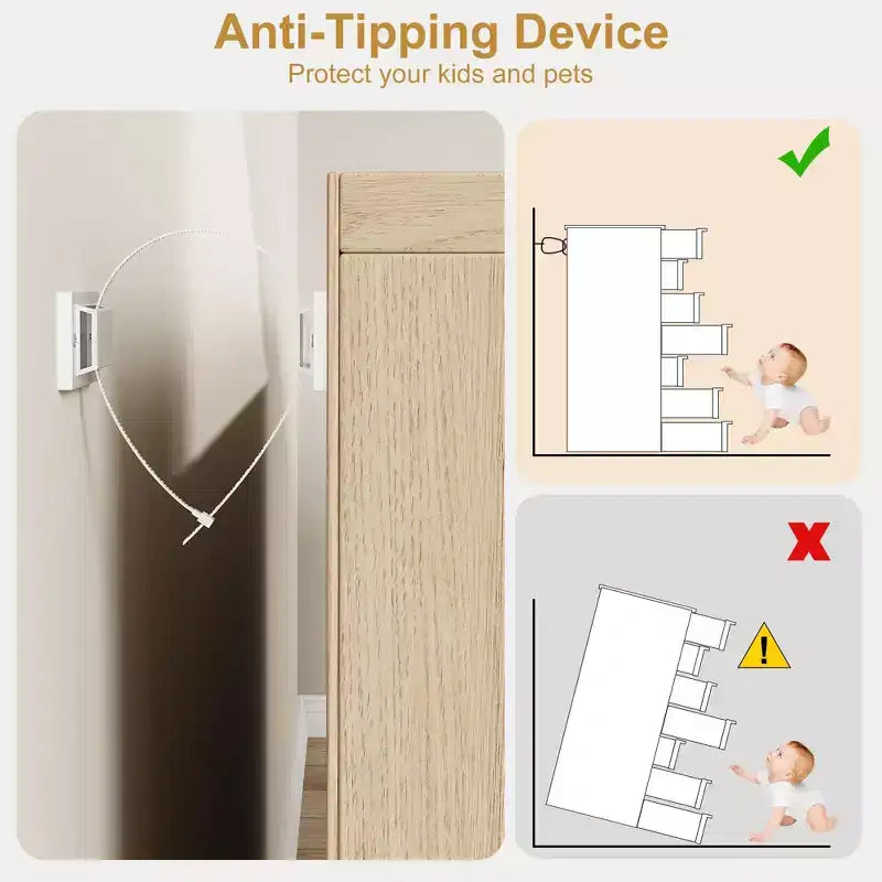 Commode à 7 tiroirs pour chambre à coucher, organisateur moderne à double commode avec 7 tiroirs