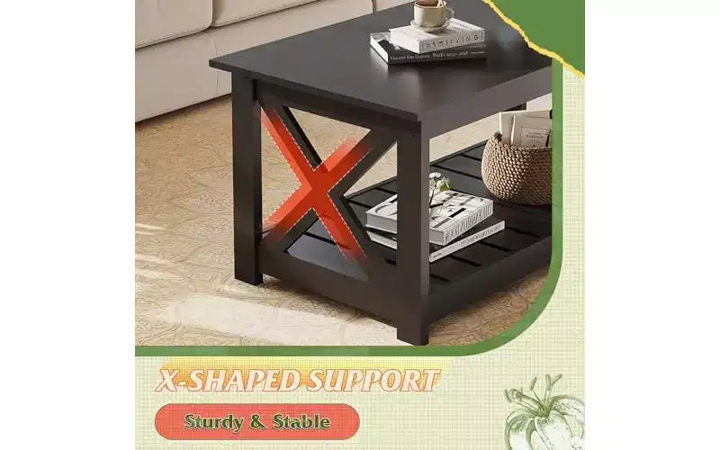 Table basse de ferme pour salon, table basse rustique 40.1