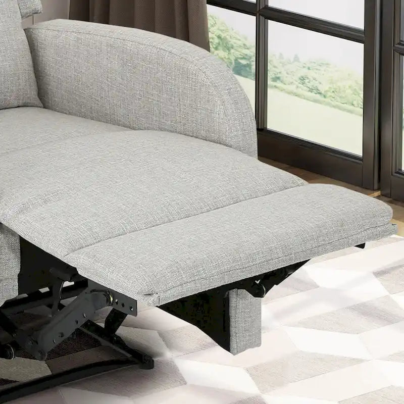 Roomfitters 24.75 Wide Manual Standard Recliner, Cozy Recliner for Living Room, Bedroom, Beige