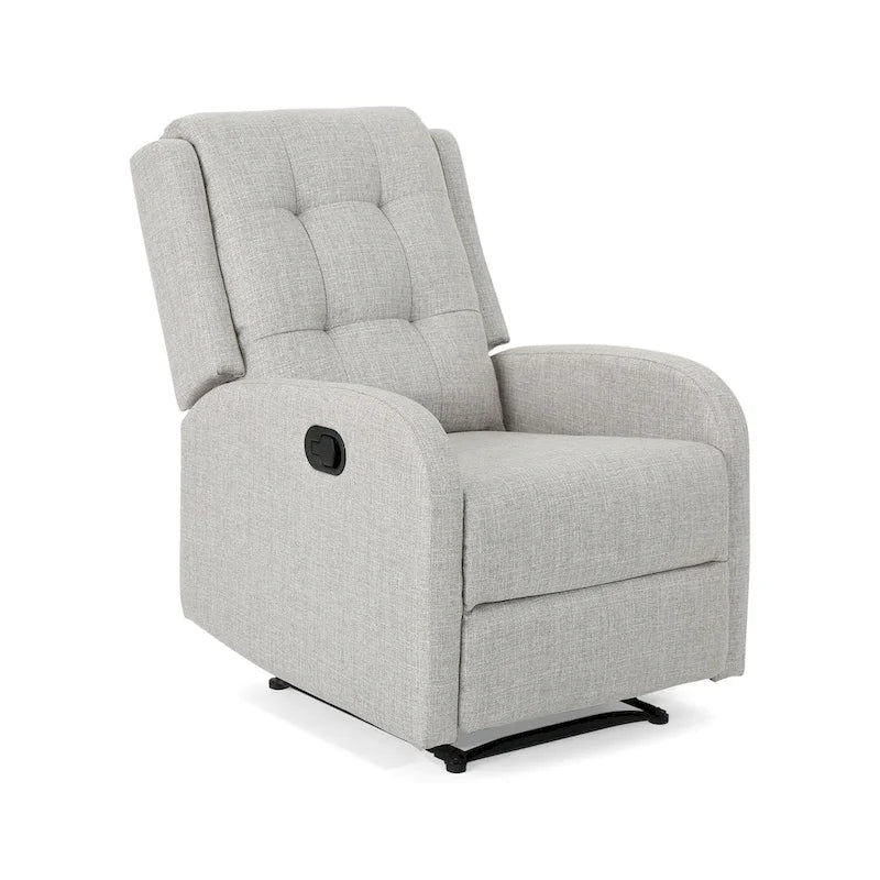 Roomfitters 24.75 Wide Manual Standard Recliner, Cozy Recliner for Living Room, Bedroom, Beige