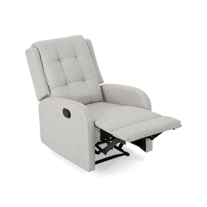 Roomfitters 24.75 Wide Manual Standard Recliner, Cozy Recliner for Living Room, Bedroom, Beige