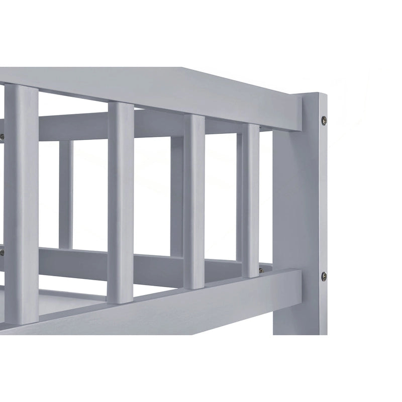Versatile Stairway Bunk Bed with Extra Storage and Safety Features