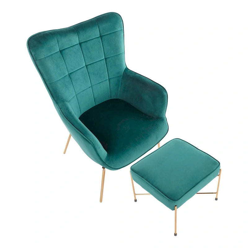 Izzy Modern Lounge Chair - N/A
