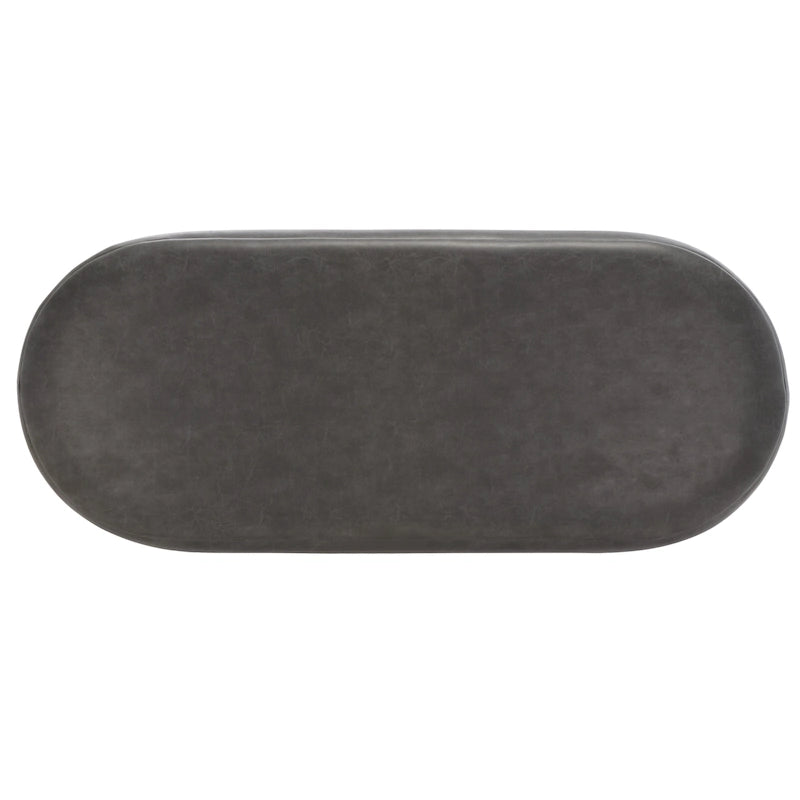 SAFAVIEH Home Collection Bellezza Oval Bench - 50 W x 20 D x 19 H