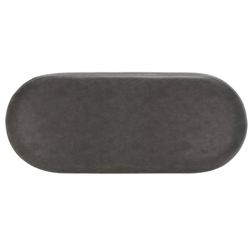 SAFAVIEH Home Collection Bellezza Oval Bench - 50 W x 20 D x 19 H