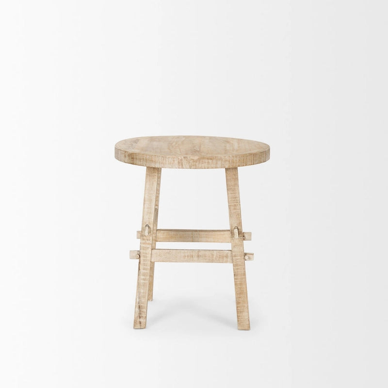 Rosie Small Blonde Wood End Table