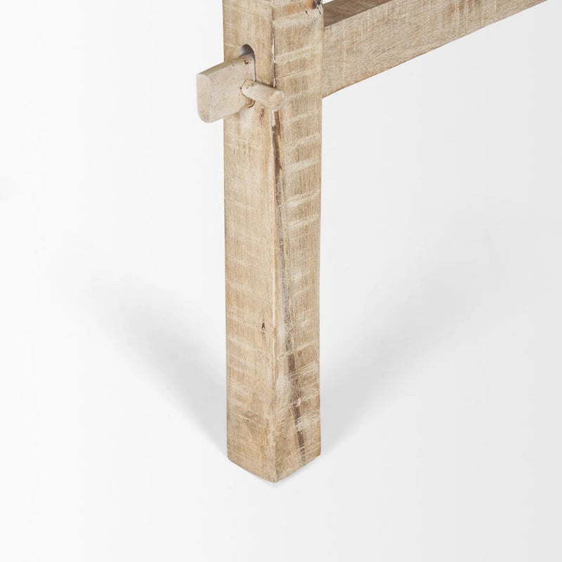Rosie Small Blonde Wood End Table
