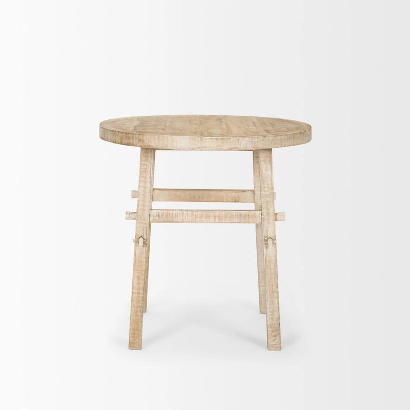 Rosie Small Blonde Wood End Table