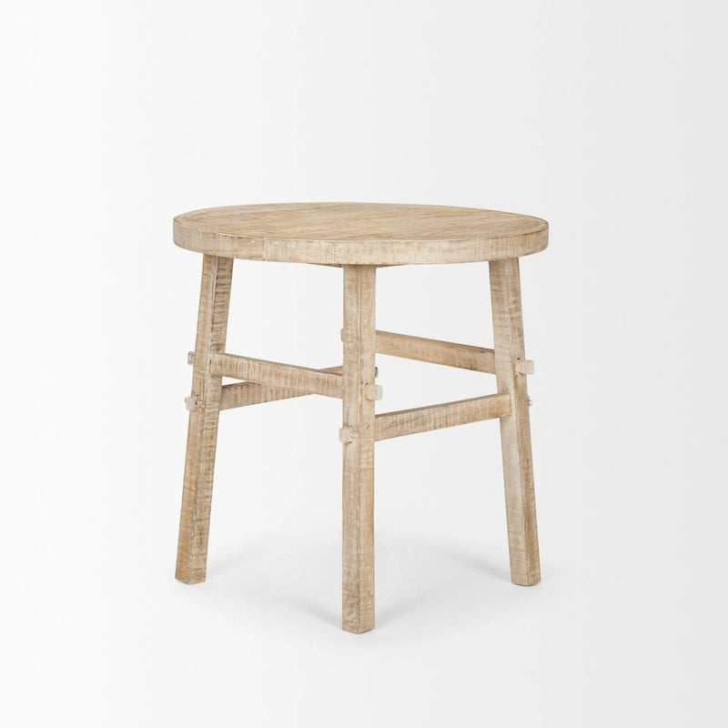 Rosie Small Blonde Wood End Table
