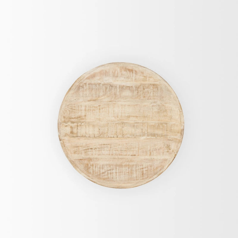 Rosie Small Blonde Wood End Table