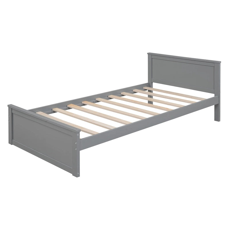 Loft Bed with a Stand-alone bed,Shelves,Desk,and Wardrobe