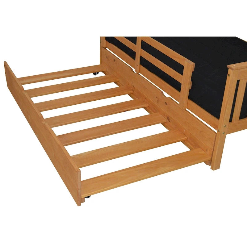 Pine Full Trundle Unit