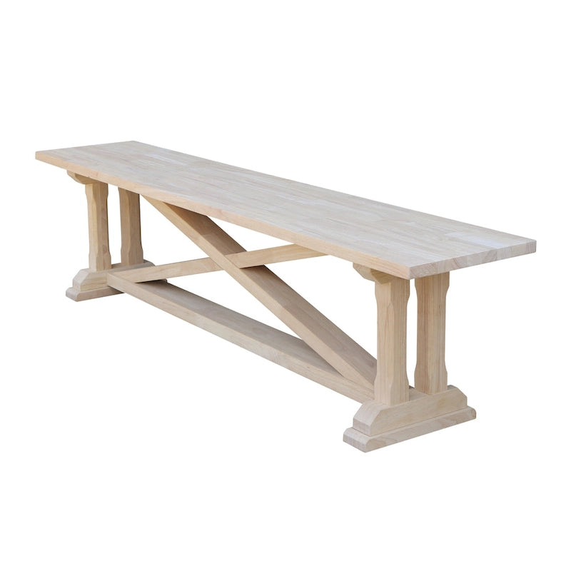 The Gray Barn Fairy Glen Unfinished Bench