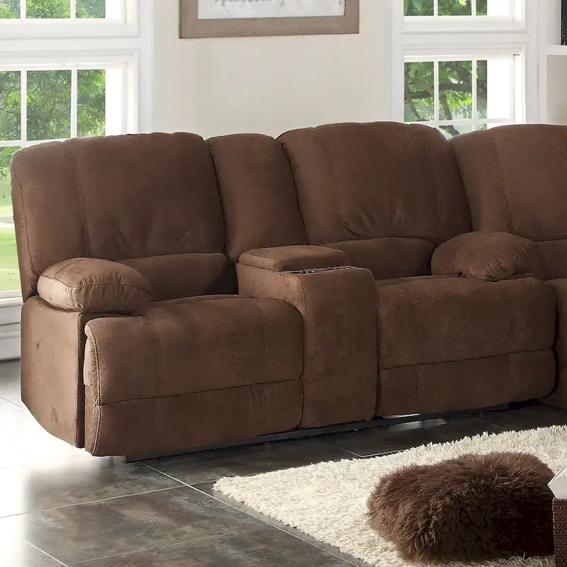 Kevin Upholstered Reclining Loveseat