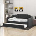 Nestfair Upholstered Twin Daybed with Trundle