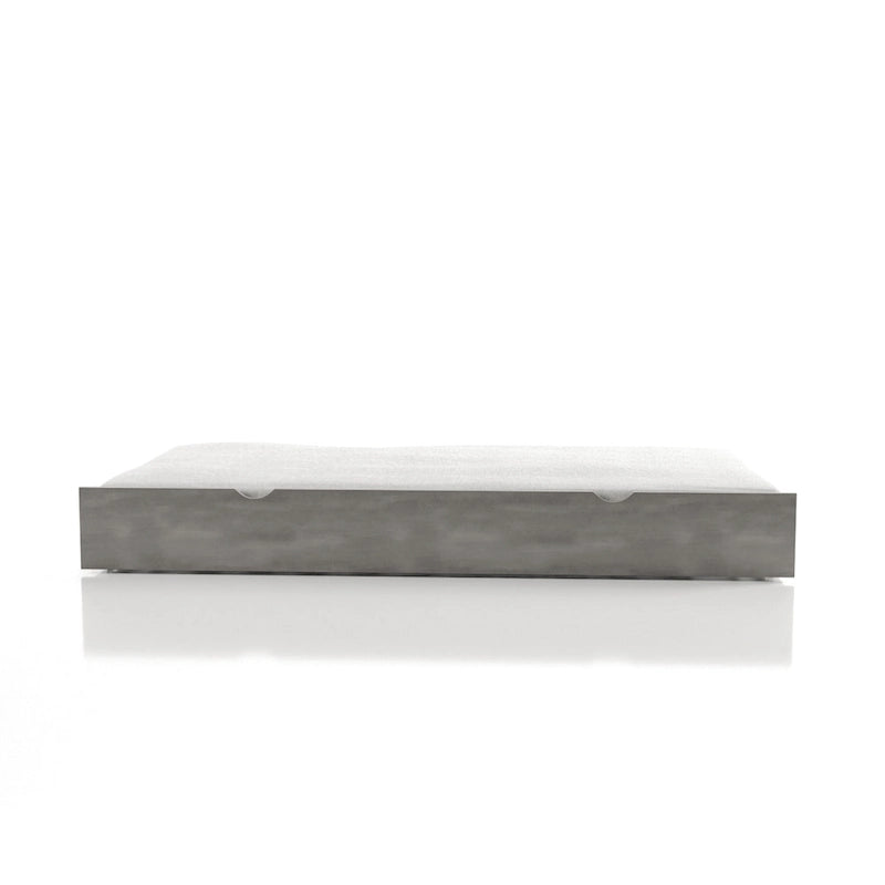 Hily Transitional Grey Twin Solid Wood Trundle by Furniture of America