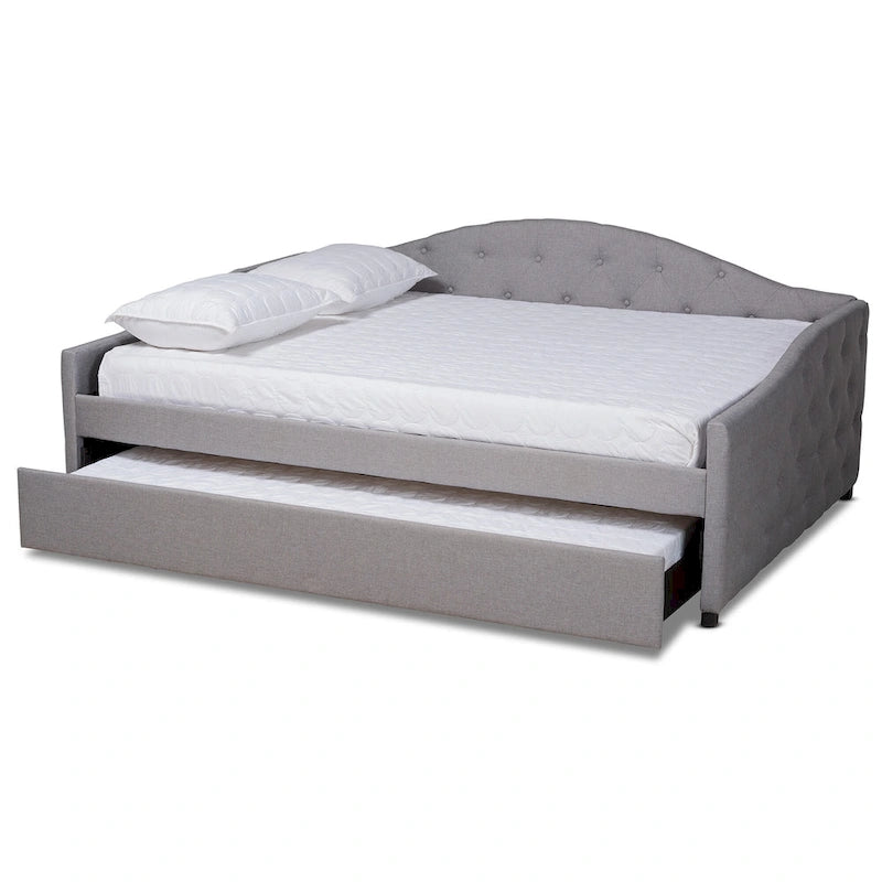 Becker Modern and Contemporary Transitional Daybed with Trundle