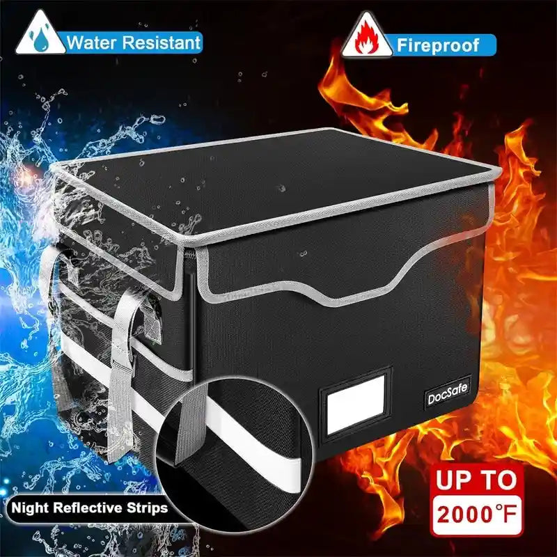 File Box Fireproof Document