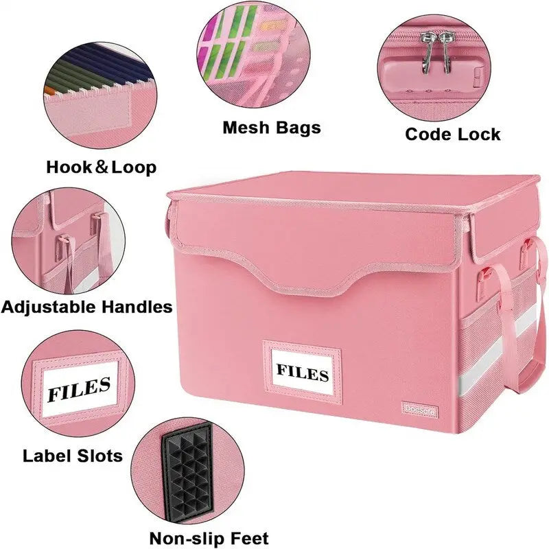 File Box Fireproof Document