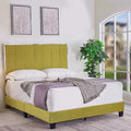 Mallory Upholstered Platform Bed by US PRIDE FURNITURE