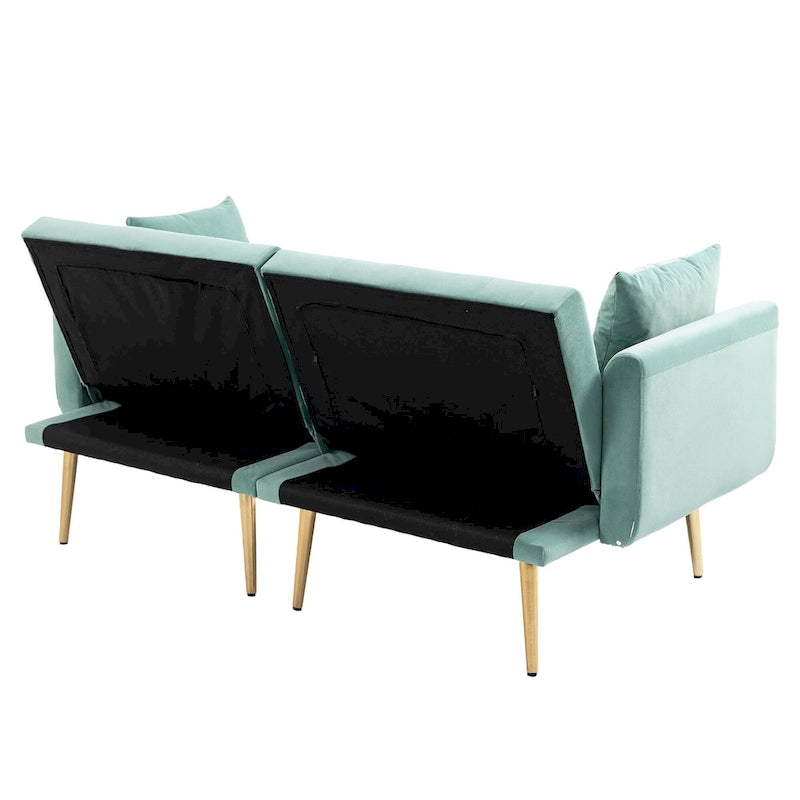 Modular Accent Sofa with Metal Feet - 30.31 x 30.71 x 65.36