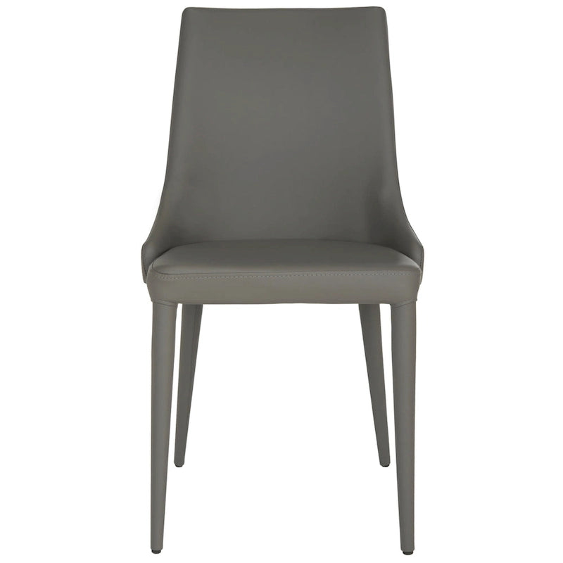 SAFAVIEH Socorro Mid-Century Modern White Dining Chair (Set of 2) - 23.6 x 19.6 x 35.5 - 24Wx20Dx36H