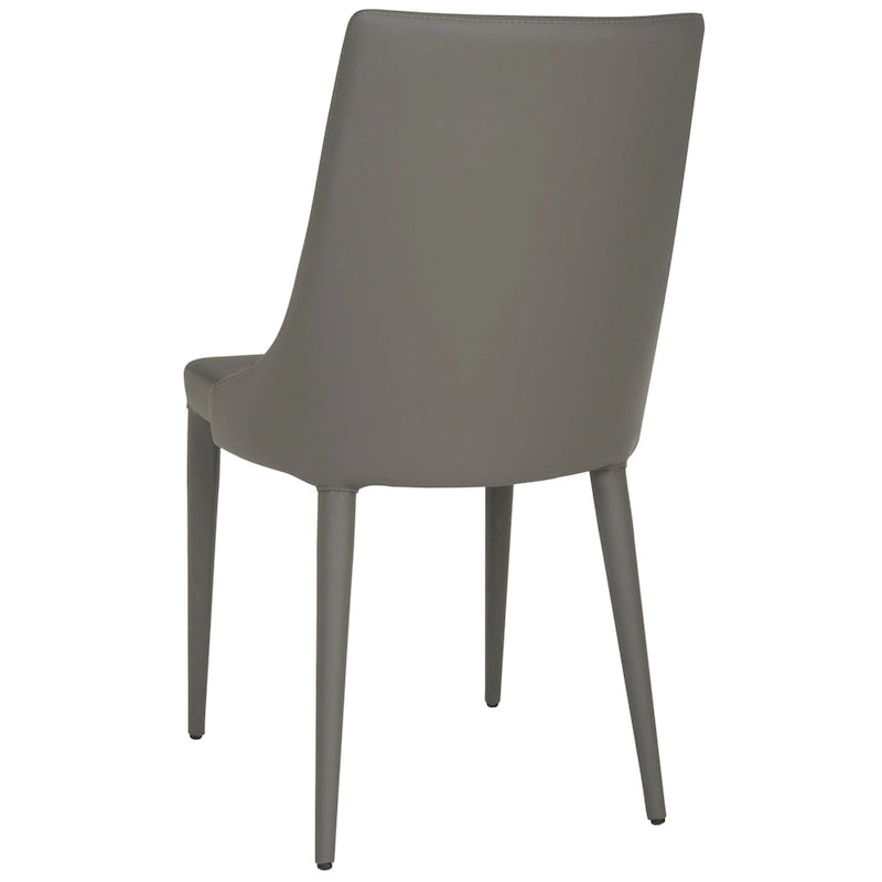 SAFAVIEH Socorro Mid-Century Modern White Dining Chair (Set of 2) - 23.6 x 19.6 x 35.5 - 24Wx20Dx36H