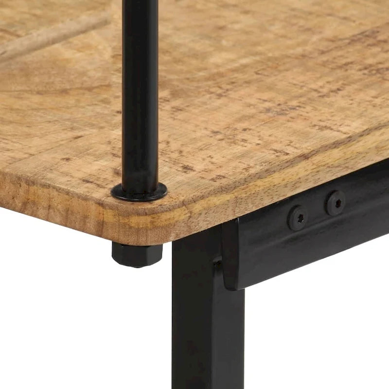 vidaXL Bench 47.2x15.7x27.6 Solid Mango Wood