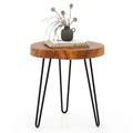 Reclaimed Recycled Teak Wood End Table