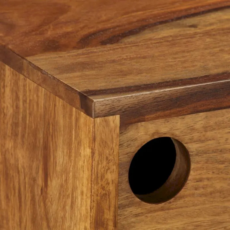vidaXL Sideboard Solid Sheesham Wood 46.5x11.8x26