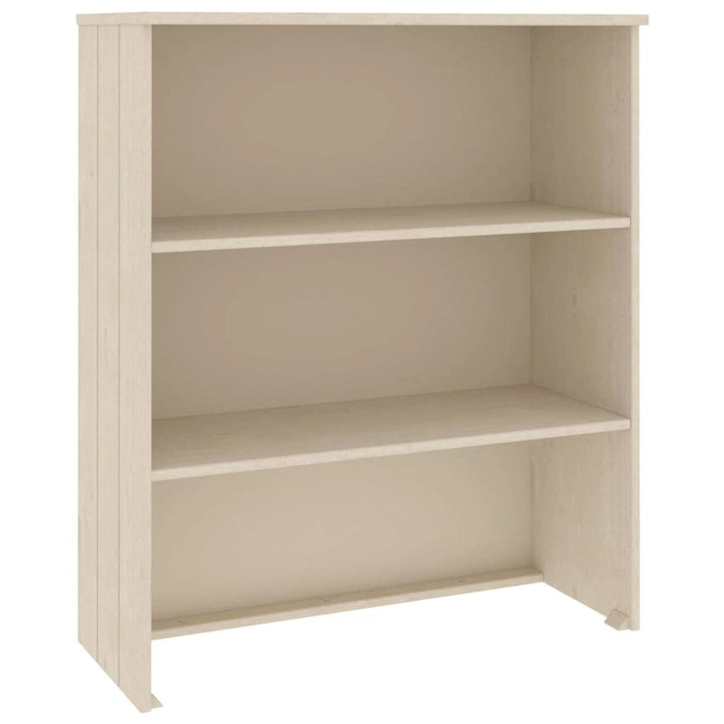 vidaXL Cabinet Top for Highboard Sideboard with Shelves HAMAR Solid Wood Pine - 33.5x13.8x39.4