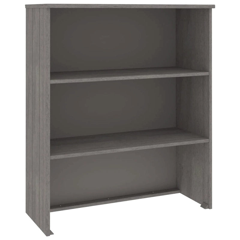 vidaXL Cabinet Top for Highboard Sideboard with Shelves HAMAR Solid Wood Pine - 33.5x13.8x39.4