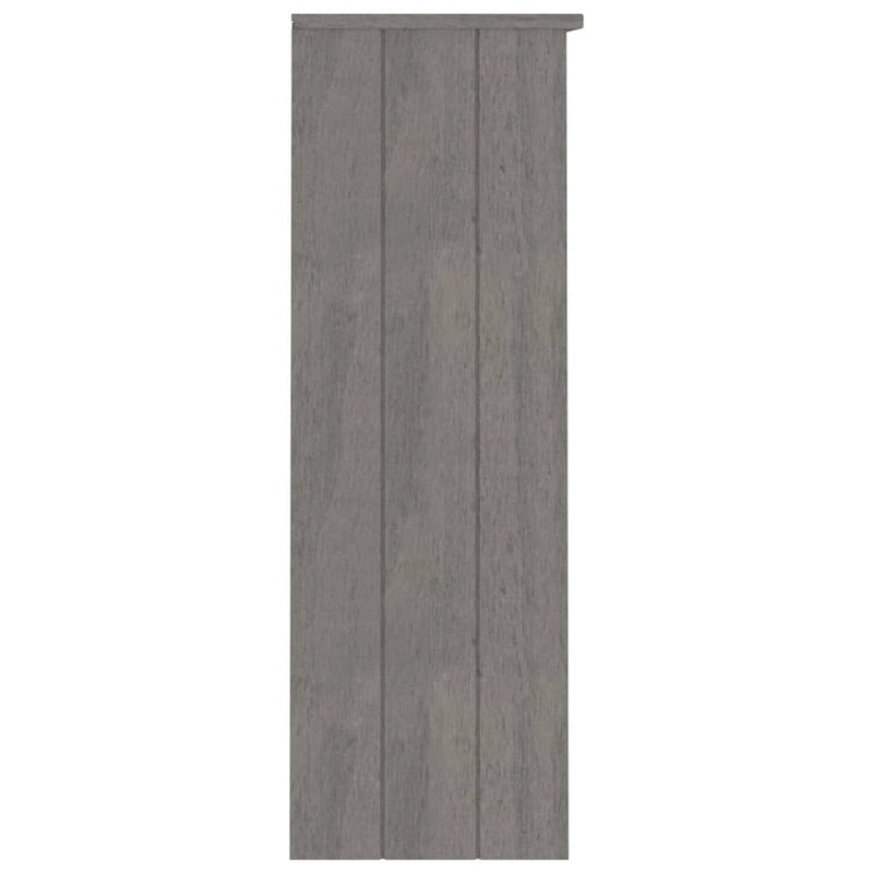 vidaXL Cabinet Top for Highboard Sideboard with Shelves HAMAR Solid Wood Pine - 33.5x13.8x39.4
