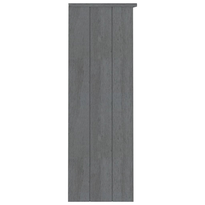 vidaXL Cabinet Top for Highboard Sideboard with Shelves HAMAR Solid Wood Pine - 33.5x13.8x39.4