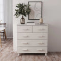 vidaXL Sideboard Bar Buffet Console Cabinet with Drawers HAMAR Solid Wood Pine - 31.1x15.7x31.5