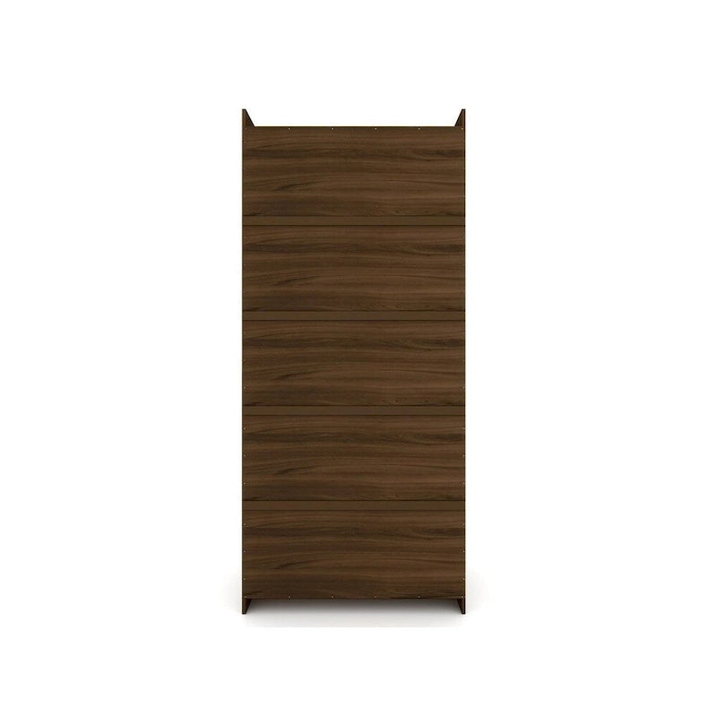 Mulberry Open 1 Sectional Modern Armoire Wardrobe Closet