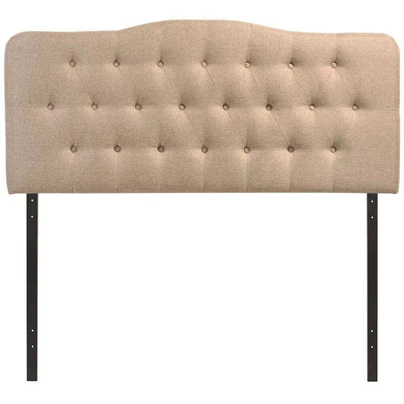 The Gray Barn Burr Hollow King Fabric Headboard