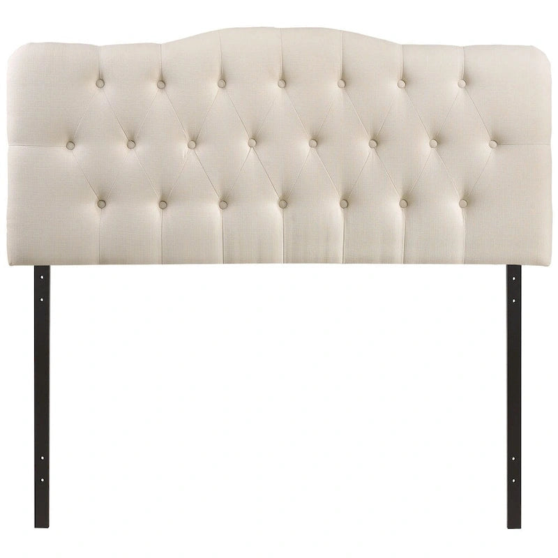 The Gray Barn Burr Hollow King Fabric Headboard