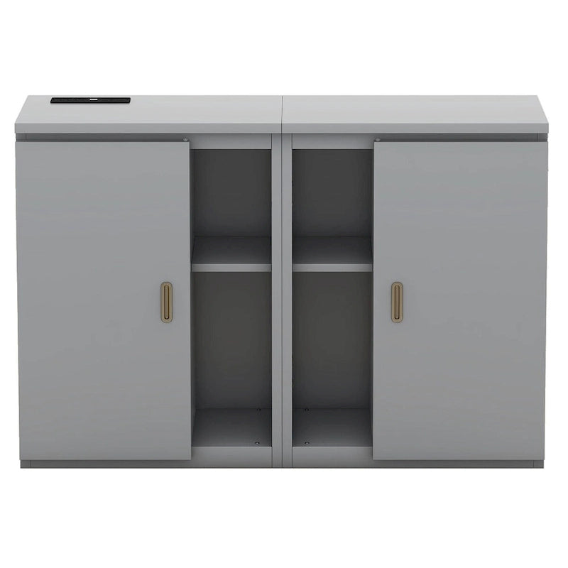 QW Full Size Murphy Bed with Shelves