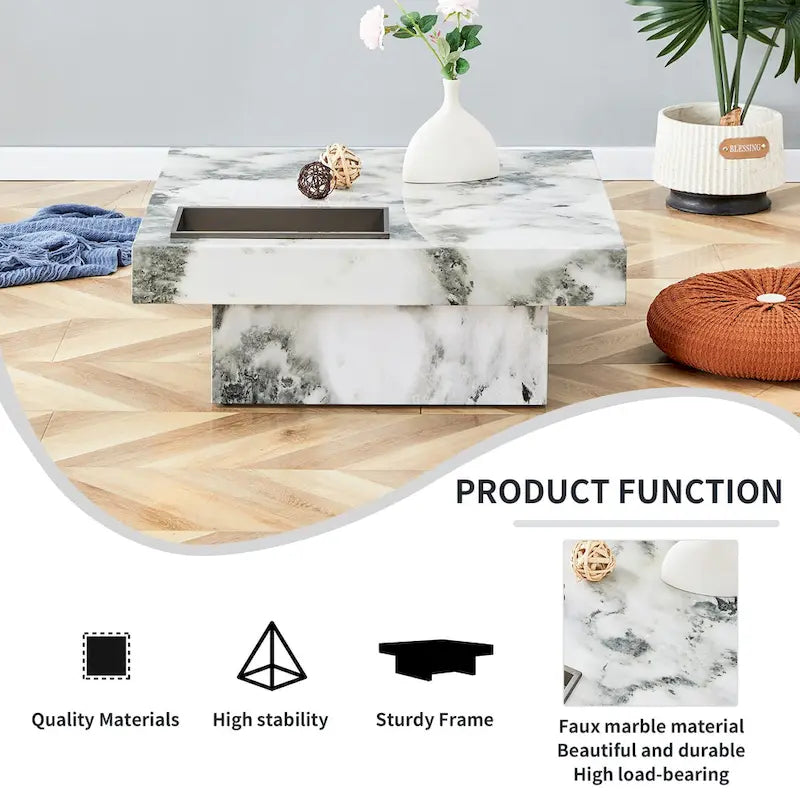 Modern and practical coffee table
