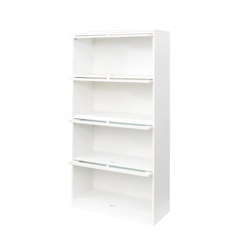 Contemporary Glass Doors Office Storage Cabinet
