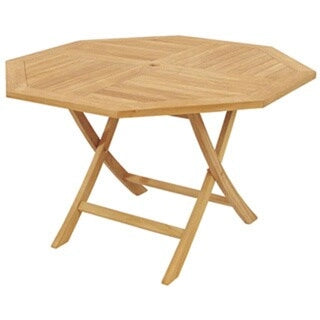 Handmade D-Art Teak Crestwood Octagonal Dining Set (Indonesia)