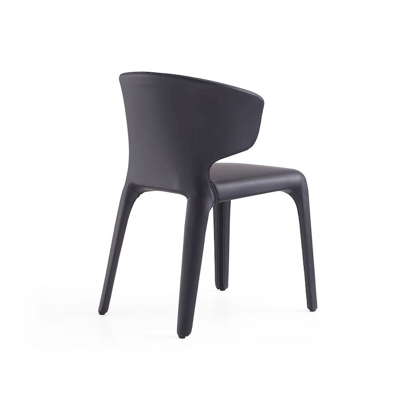 Carson Carrington Idloken Leather Upholstered Dining Chair - N/A