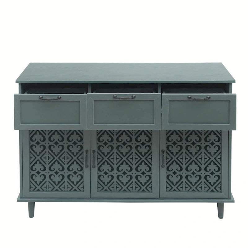 Three-Door Three-Drawer Cabinet